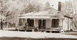 John Travis Wilson home in Blacksher about 1970. - Click to Enlarge.