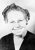 Sadie Bradley Wingard, Principal, in 1948. Click to Enlarge.