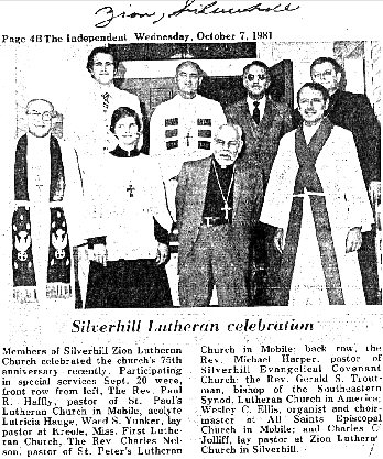 Zion's 75th Anniversary. Picture of Zion's 75th Anniversary.